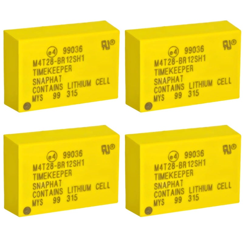 Formiden M4T28-BR12SH1 M4T28 Timekeeper 4Pins (Pack of 4) - Replaces St Microelectronics 497 3686 5 ND 497-3686-5 49736865ND M4T32-BR12SH1 - Image 1
